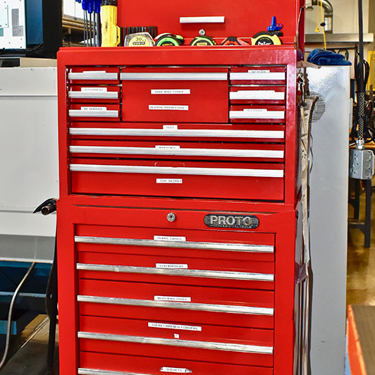 Maker Garage Hand Tool Cabinet