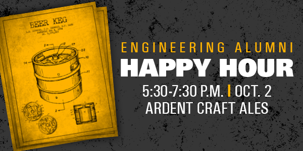 engineering alumni happy hour at ardent craft ales