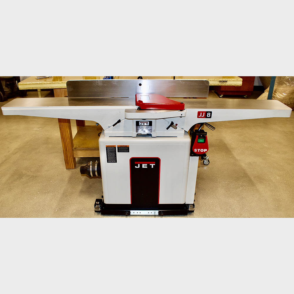 JWJ-8HH, 8” Helical Head Jointer