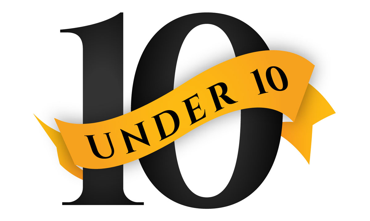 10 under 10 graphic