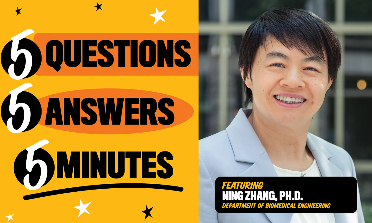 Q&A with Ning Zhang, Ph.D.