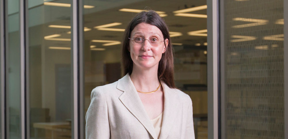 Computer Science professor Bridget McInnes