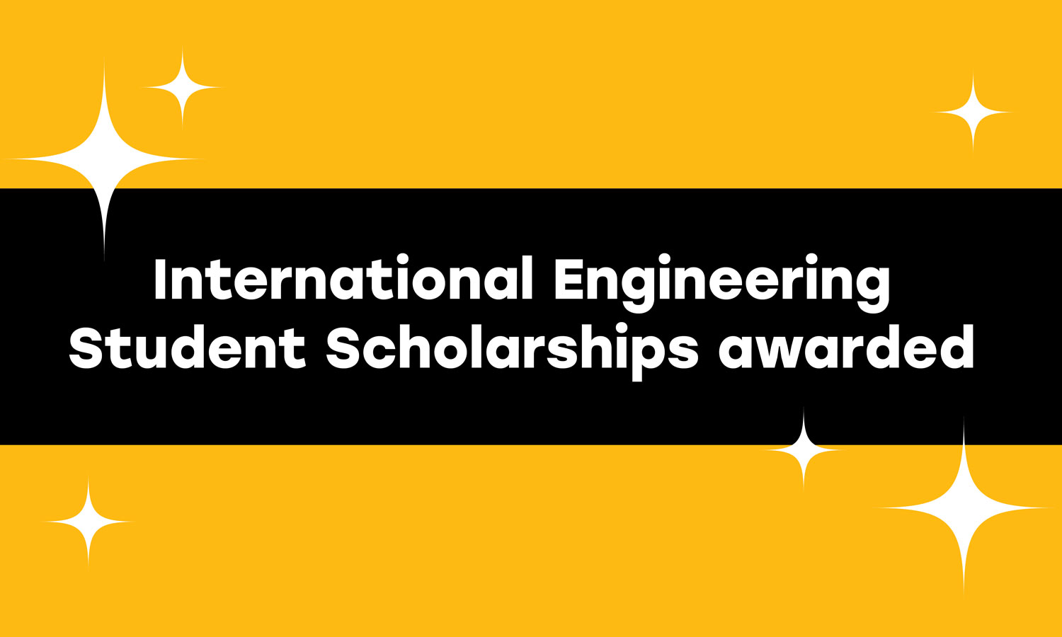 International Engineering Student Scholarships awarded