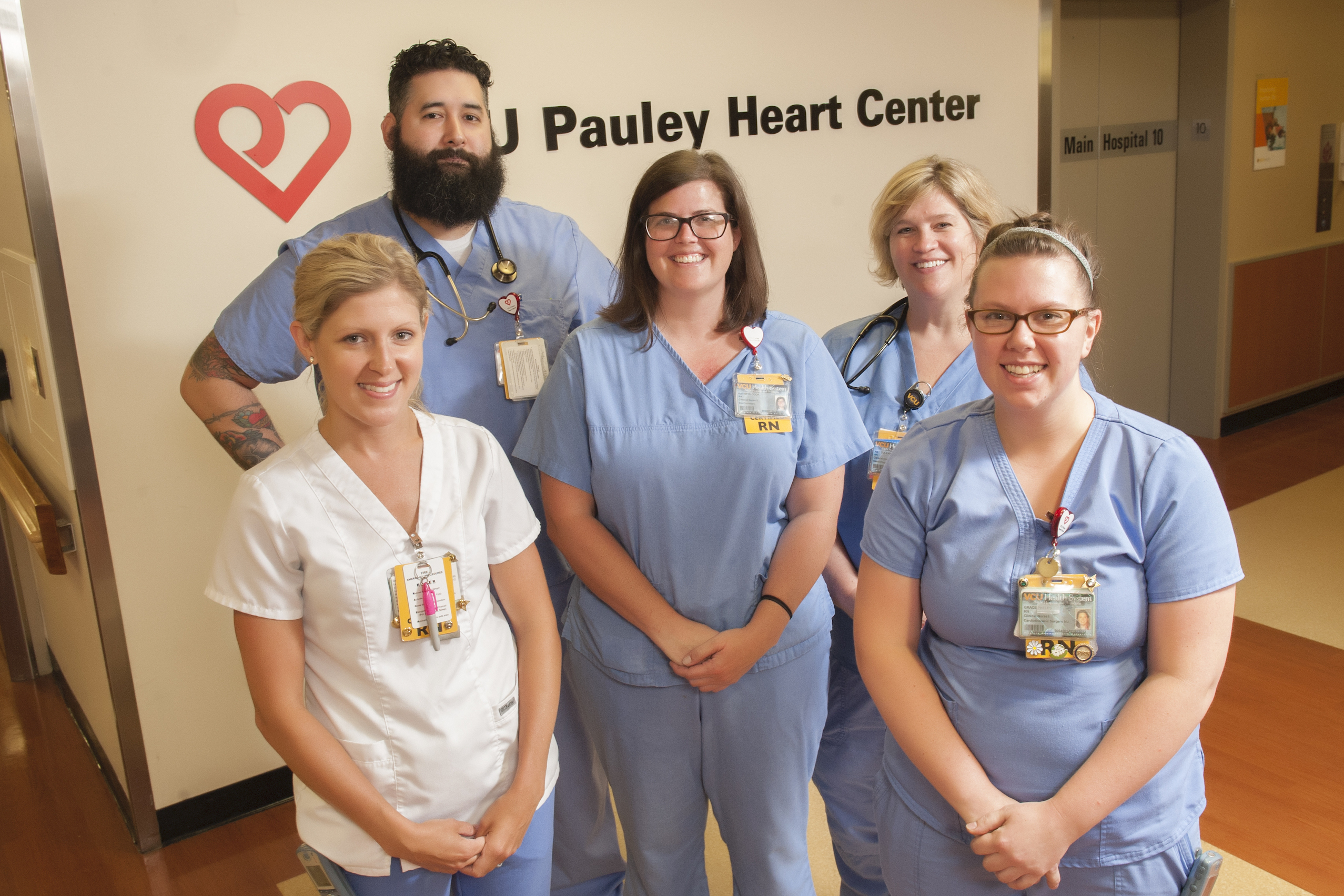 In recognition of a $5 million gift by the Pauley Family Foundation in 2006, VCU's heart center was named the VCU Health Pauley Heart Center. (Tom Kojcsich, University Marketing)