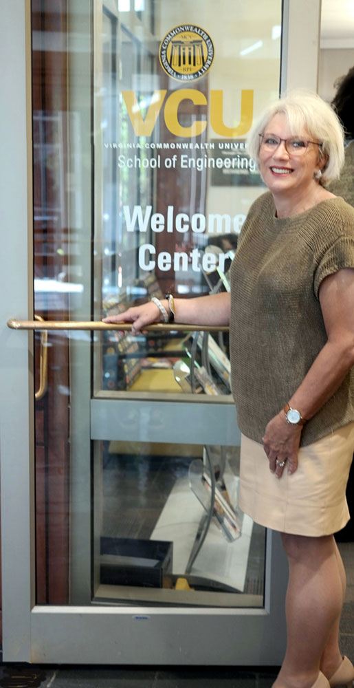 Rhonda Williams visited the College of Engineering to see how the field has changed in the 50 years since she graduated from RPI with an engineering technology degree.
