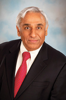 Shiv Khanna, Ph.D., Commonwealth Professor of Physics and chair of the physics department