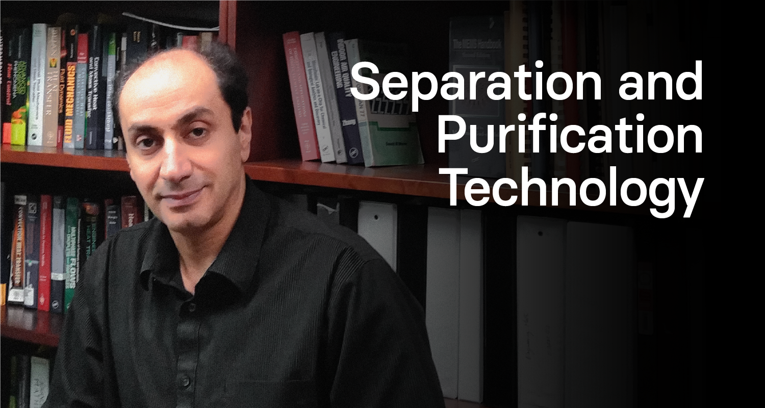 Hooman Tafreshi, Ph.D., joins editorial board of the journal Separation and Purification Technology 