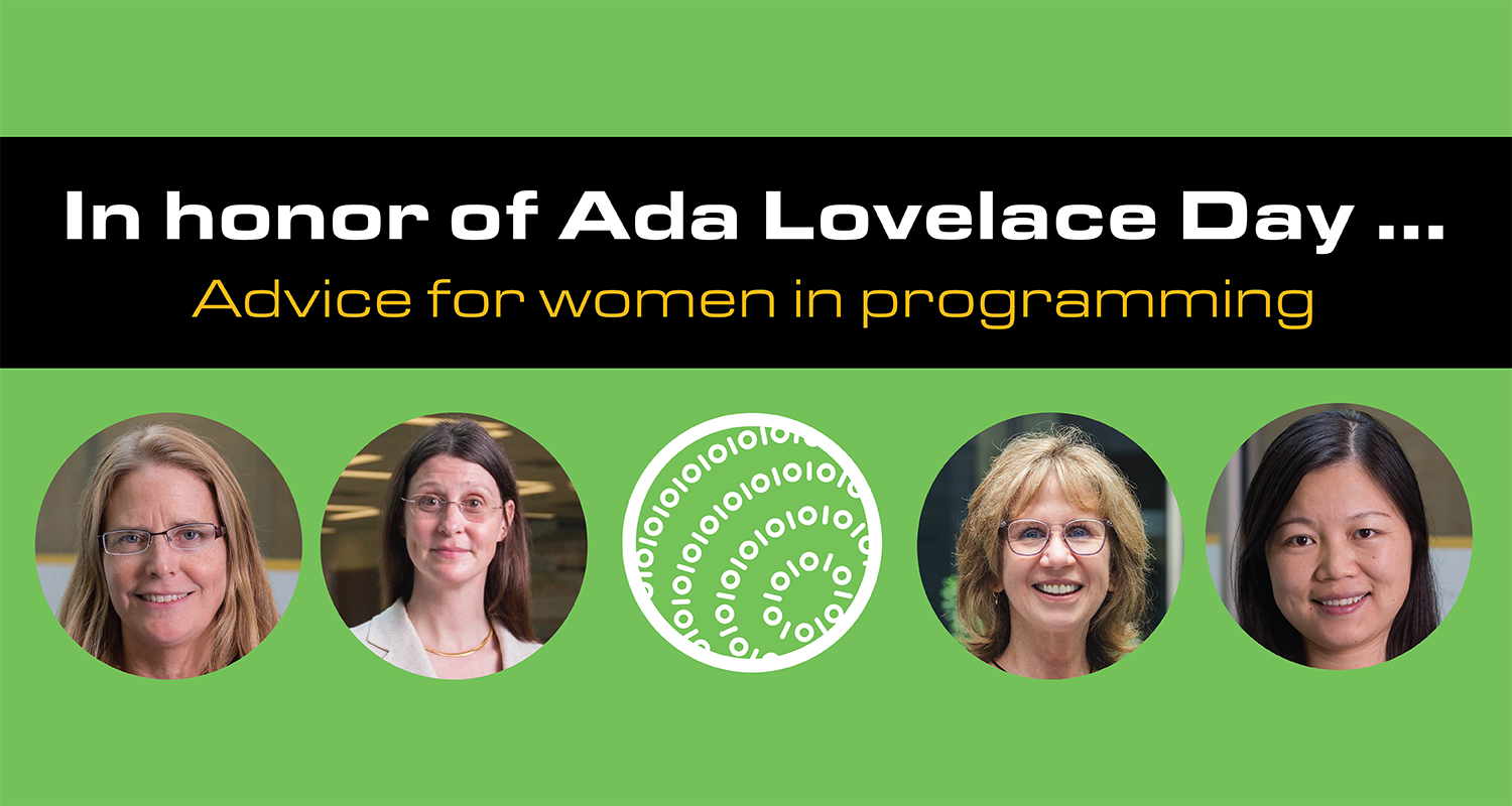 In honor of Ada Lovelace Day ... Advice for women in programming